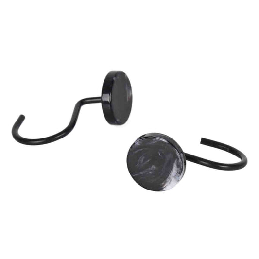 SPA-Set of 12 PK Shower Curtains Hooks