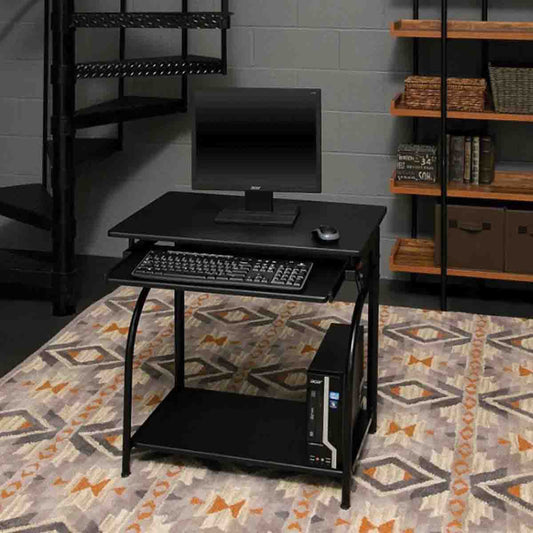 Stanton Black Computer Desk 70x50x75 Cm