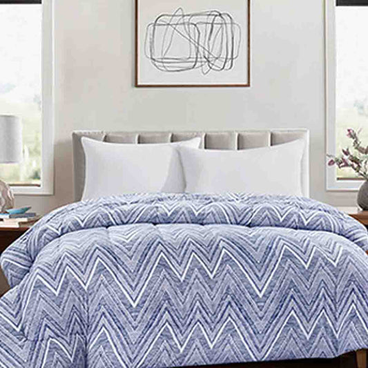 Studio7 -1PC Geometric Print Microfiber Comforter