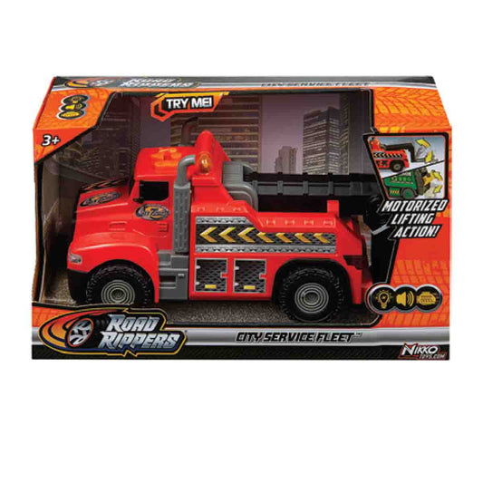 Urban service  vehicle  with light and  sound effects