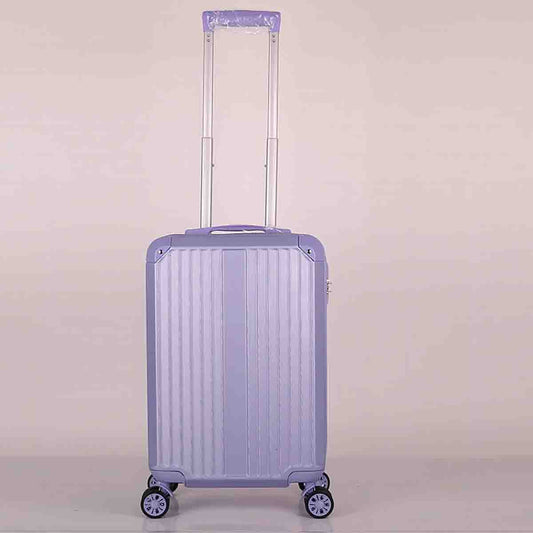 Voyagequest - Abs Luggage With 4 Wheels And 2 Handles blue