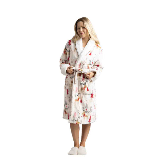 Yuletide Forest-assorted-l/x-bathrobe